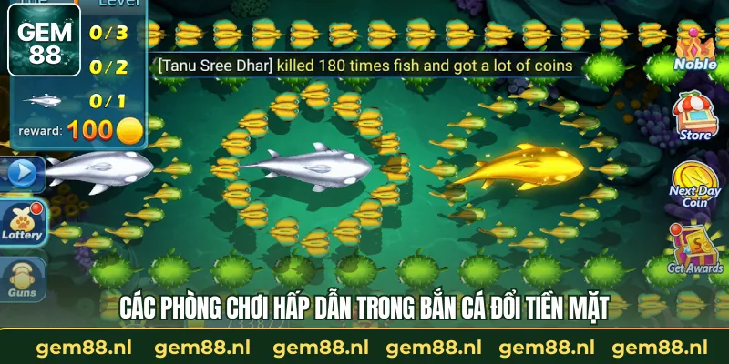 Bắn Cá Đổi Tiền Mặt – Khám Phá Đại Dương Rinh Quà Cực Lớn