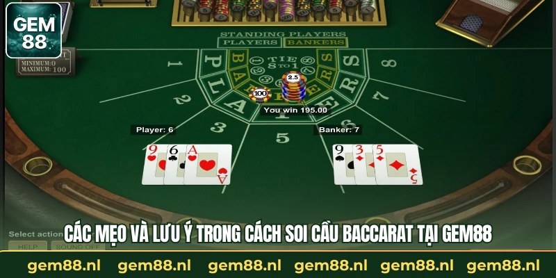 Cách Soi Cầu Baccarat Tại GEM88 - Hiệu Quả Từ Chuyên Gia