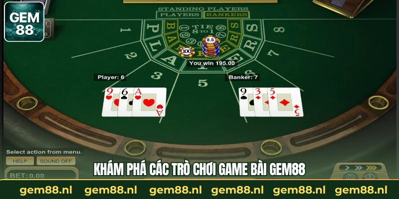 Game Bài GEM88 – Sân Chơi Đổi Thưởng Hấp Dẫn Nhất