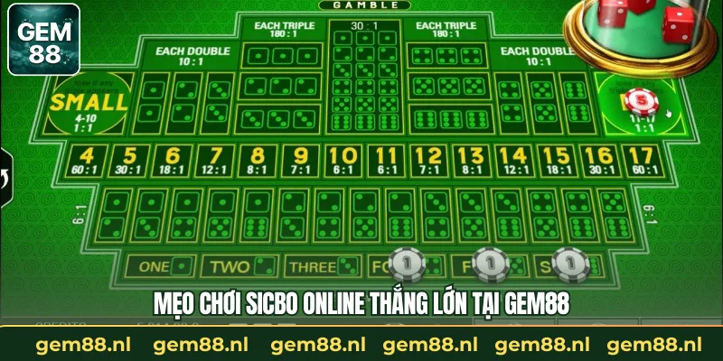 Sicbo Online - Bí Quyết Chơi Xúc Xắc Đem Lại Chiến Thắng